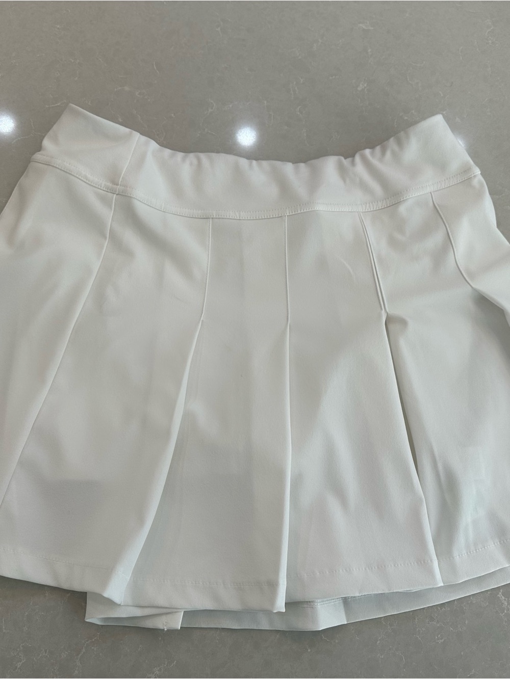 Lilly Pulitzer Luxletic White Pleated Tennis Skirt, Size 8